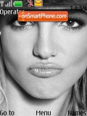 Capture d'écran Britney Spears thème