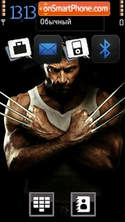 X Man theme screenshot