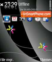 S60 Art Black theme screenshot