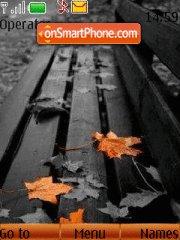 Capture d'écran Autumn Leaf thème