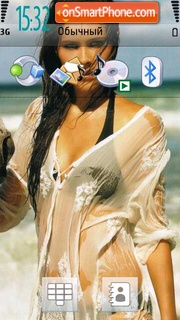 Megan Fox 12 theme screenshot