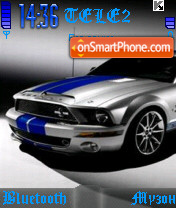 Shelby gt500 theme screenshot
