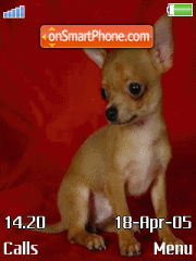Capture d'écran Cute Puppy thème