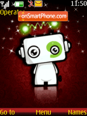 Capture d'écran Cute mobile9 thème