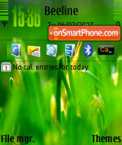 Grass theme screenshot
