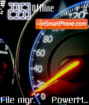 Speed 284 tema screenshot