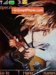 Kurt Cobain theme screenshot