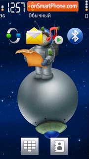 Astronaut tema screenshot