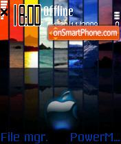 Capture d'écran Earth Colors thème
