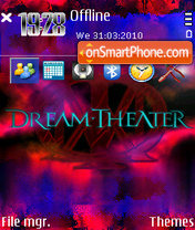 Dream Theater theme screenshot