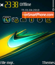 Capture d'écran Nike 18 thème
