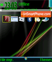 Windows 7. theme screenshot
