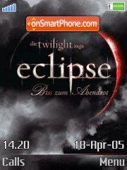 Capture d'écran Eclipse thème