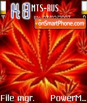 Cannabis 2 theme screenshot