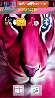 Pink Tiger 01 theme screenshot