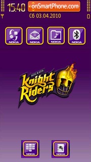 Knight Riders es el tema de pantalla