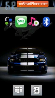 Mustang Devil tema screenshot