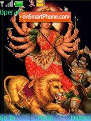 Capture d'écran Durga thème