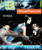Capture d'écran FF8 thème