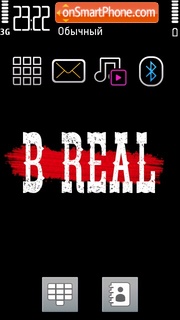 B Real theme screenshot