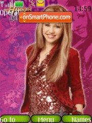 Capture d'écran Hannah Montana 04 thème