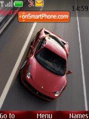 Capture d'écran Ferrari 458 Italia thème