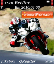 Capture d'écran Biker2 by Trewoga thème
