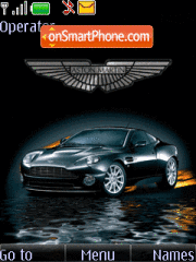 Aston Martin animated theme screenshot