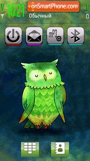 Owl 02 es el tema de pantalla