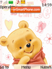 Capture d'écran Pooh4 thème