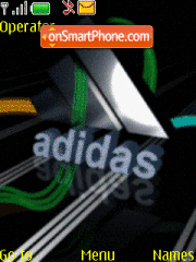 Animated Adidas 03 es el tema de pantalla