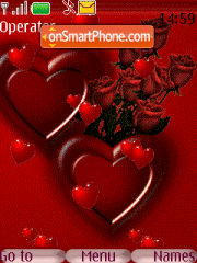 Capture d'écran Heart thème