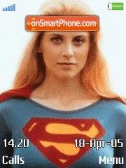 Capture d'écran Supergirl thème