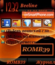ROMB39 theme screenshot
