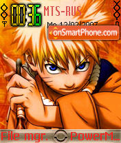 Naruto theme screenshot