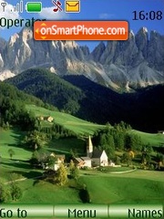 The Alpes, Switzerland es el tema de pantalla