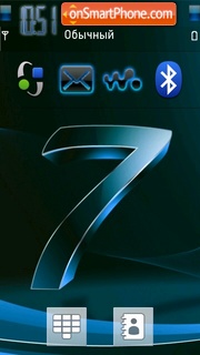 Windows 7 11 tema screenshot