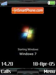 Capture d'écran Windows 7 12 thème