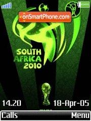 World Cup Fifa 2010 01 es el tema de pantalla