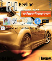 Capture d'écran Mazda RX8 thème