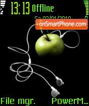 Applephone theme screenshot