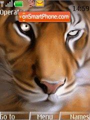 Scary Tigers Eyes Theme-Screenshot