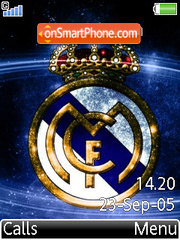 Capture d'écran Real Madrid 2022 thème
