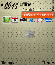 Luxury windows theme screenshot