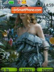 Alice in wonderland tema screenshot
