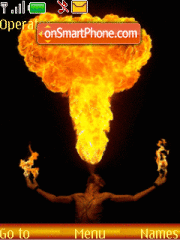 Fire Theme-Screenshot