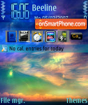 Unlimited theme screenshot