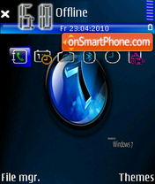 Windows7 05 es el tema de pantalla