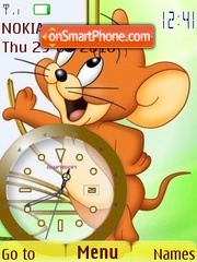 Jerry Clock tema screenshot