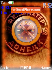 Capture d'écran Shahter Clock thème